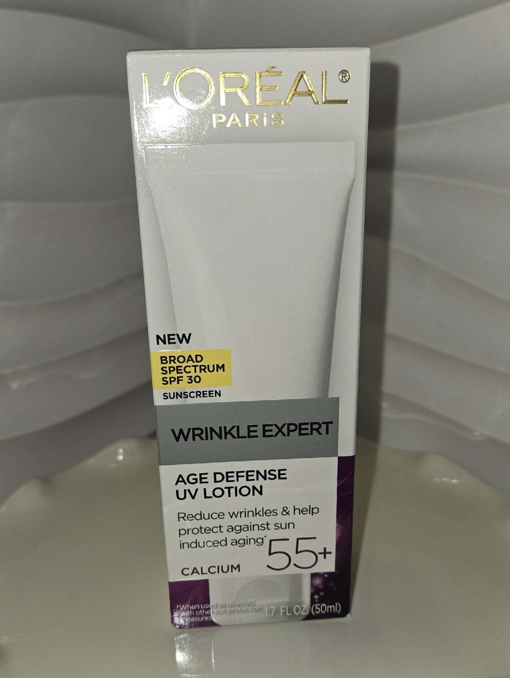 L'Oreal Wrinkle Expert Age Defense UV Lotion 55+ SPF 30